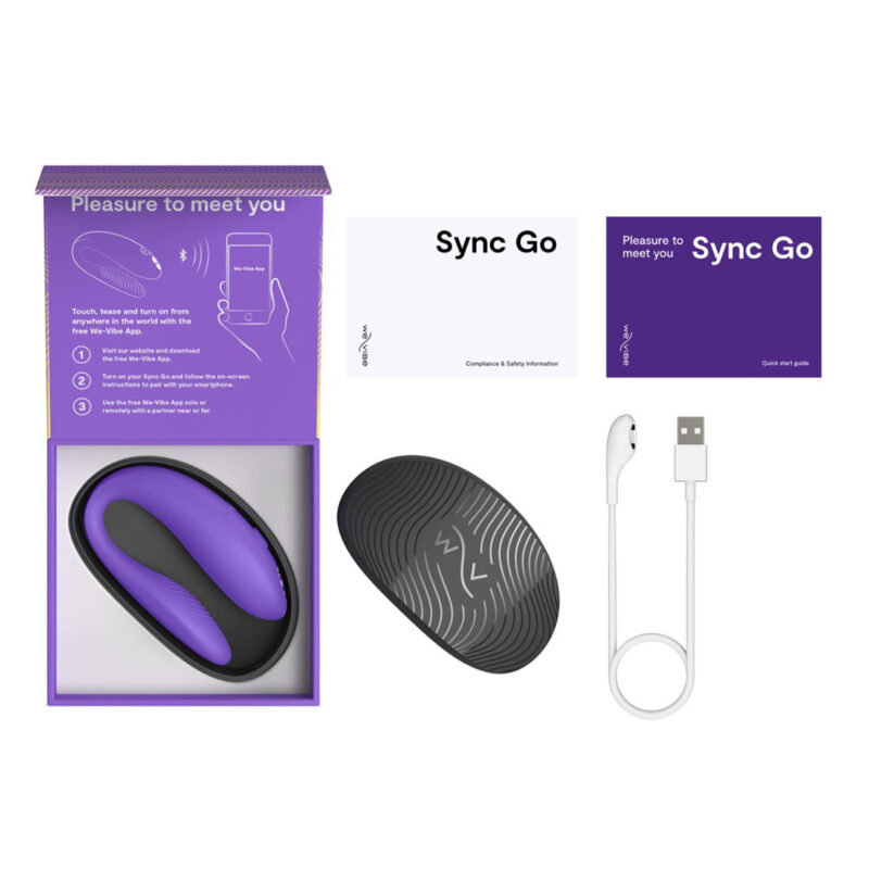 Vibrator Cuplu We-Vibe Sync Go Purple
