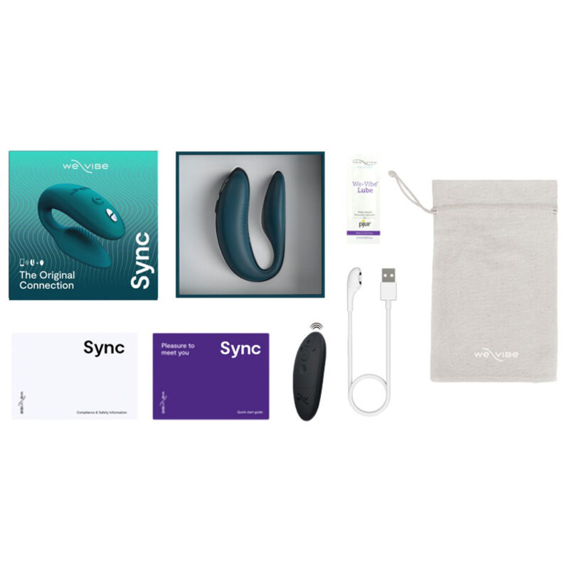Vibrator Cupluri We-Vibe Sync 2 Green