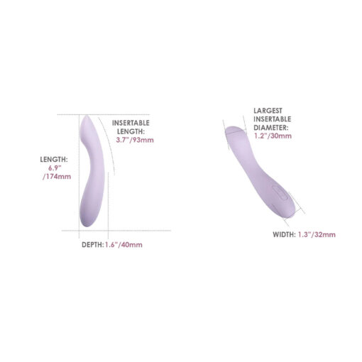 Vibrator Punct G Svakom Amy 2 Violet