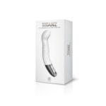 Vibrator Punct G Titanz 8inch Ivory White