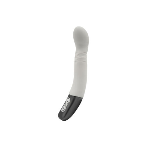 Vibrator Punct G Titanz 8inch Ivory White