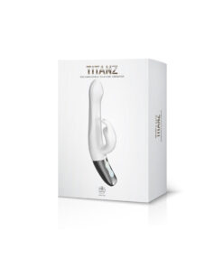 Vibrator Rabbit Titanz 8.5inch Ivory White