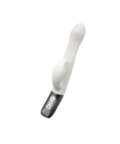 Vibrator Rabbit Titanz 8.5inch Ivory White