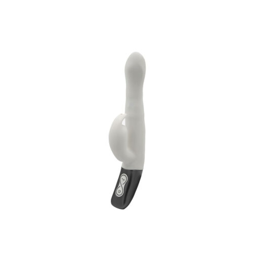 Vibrator Rabbit Titanz 8.5inch Ivory White
