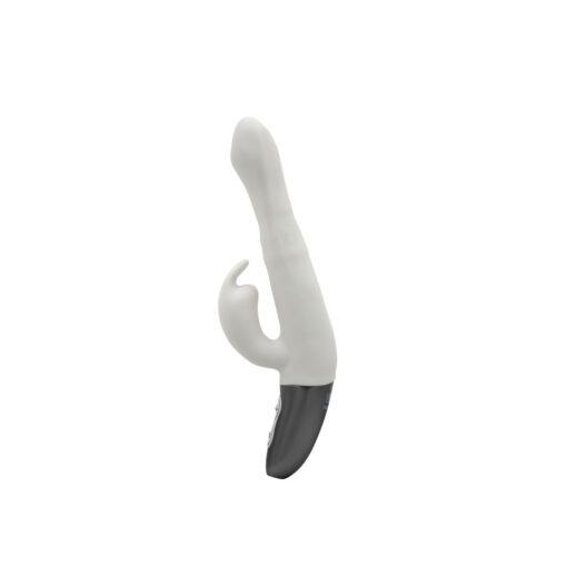 Vibrator Rabbit Titanz 8.5inch Ivory White