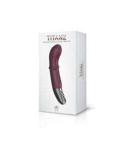 Vibrator Titanz 7inch Rubine Red