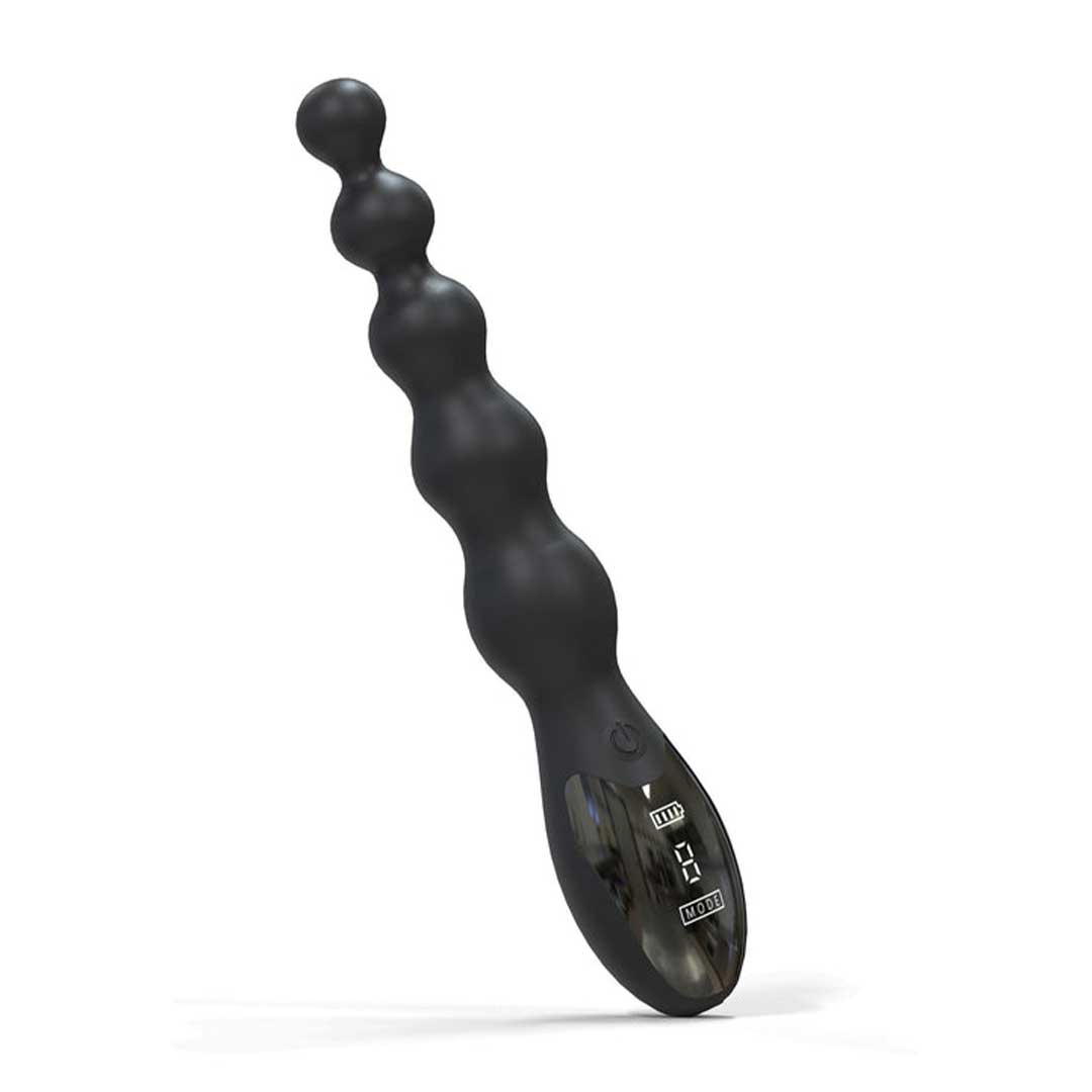 Butt Plug Anal Vibrant Beaded Hidden Desire - Stimulare Exploziva si Dimensiuni Impunatoare