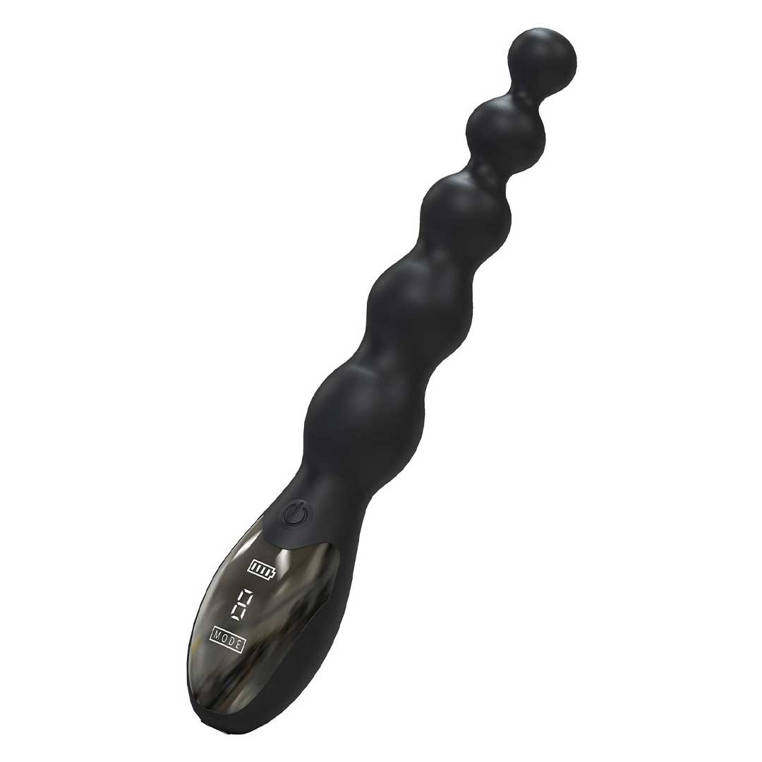 Butt Plug Anal Vibrant Beaded Hidden Desire - Stimulare Exploziva si Dimensiuni Impunatoare