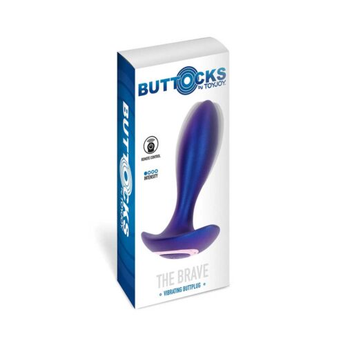 Butt Plug Anal The Brave ToyJoi cu Vibratii Puternice – Silicon Body-Safe si Design Ergonomic