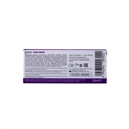 Crema stimulatoare Hot Vulva 50ml