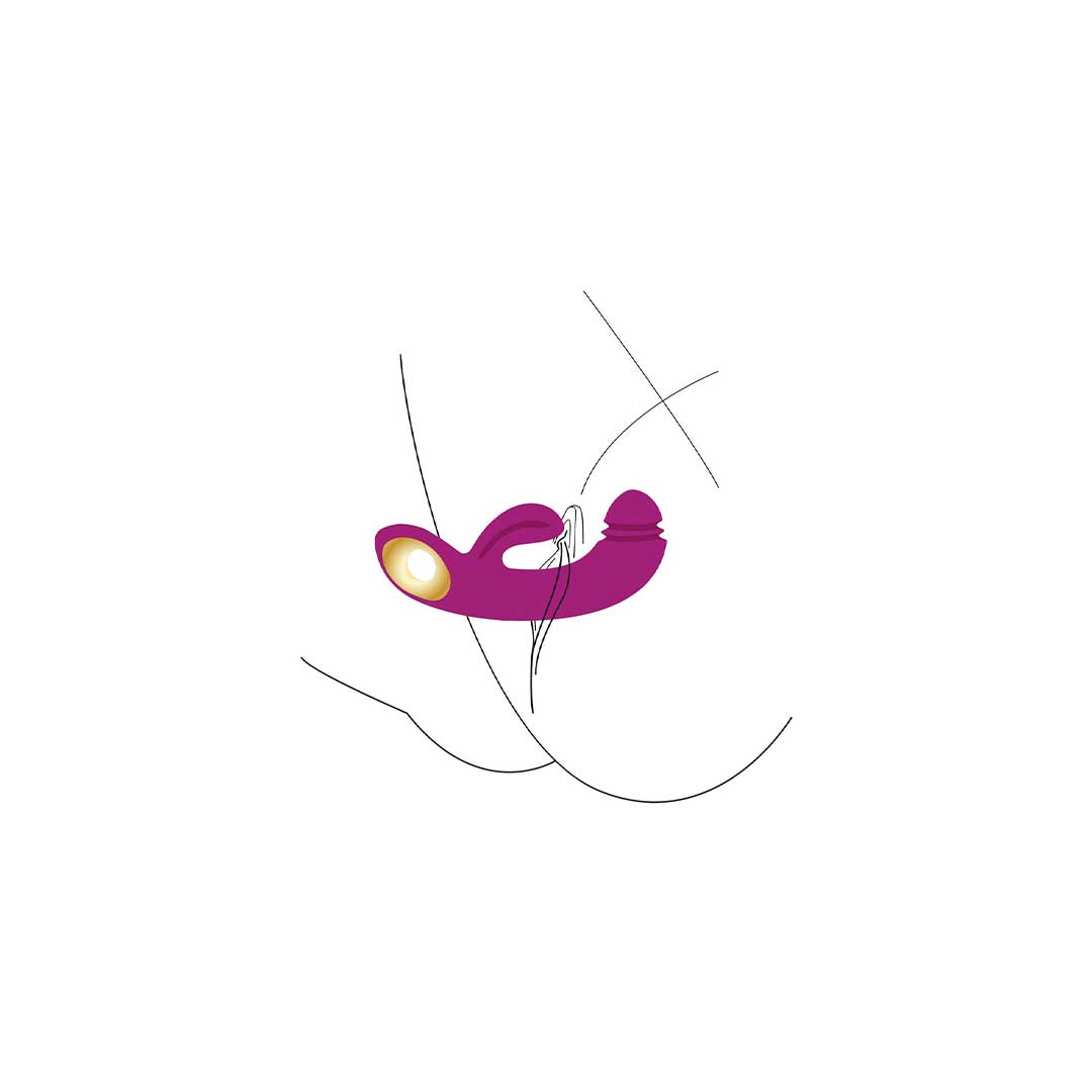 Vibrator Dual Xacoon Harmony G-Spot – 9 Moduri de Vibratii Silicon Premium si Atingere Multi-Dimensionala