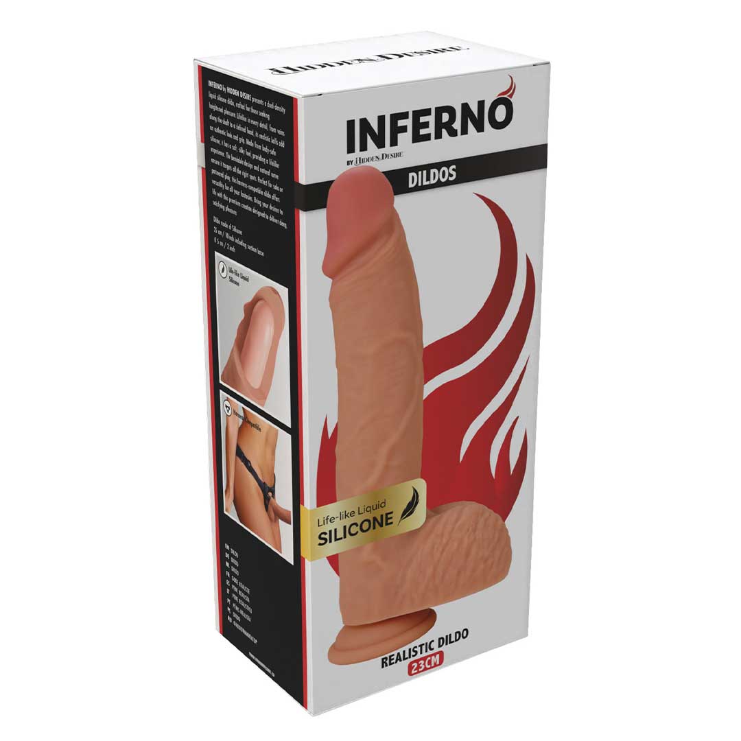 Dildo Realistic Inferno - Autenticitate si Placere Maxima