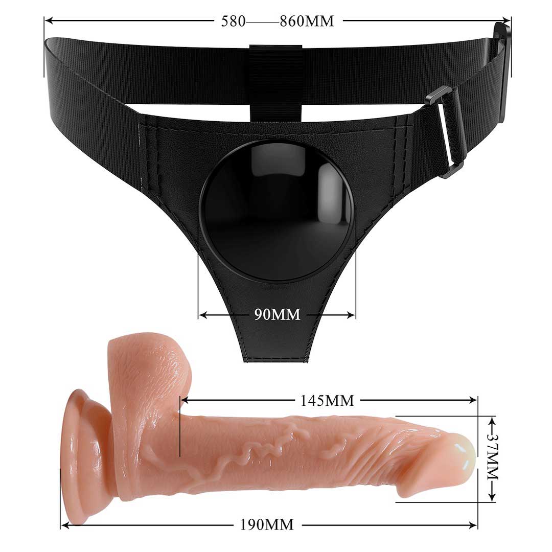 Dildo Realist Strap-On Power - Autenticitate si Sesiuni Nedesavarsite