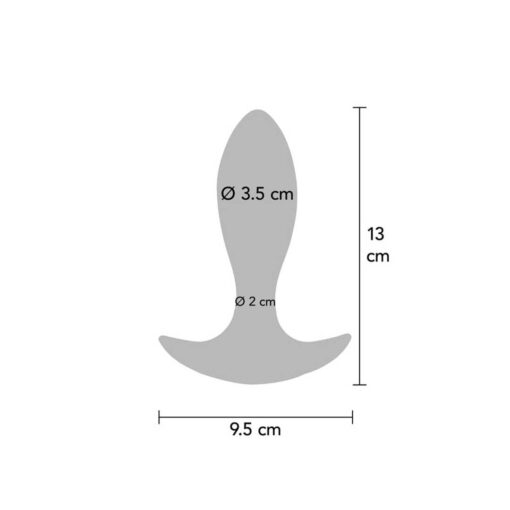 Butt Plug Anal The Brave ToyJoi cu Vibratii Puternice – Silicon Body-Safe si Design Ergonomic