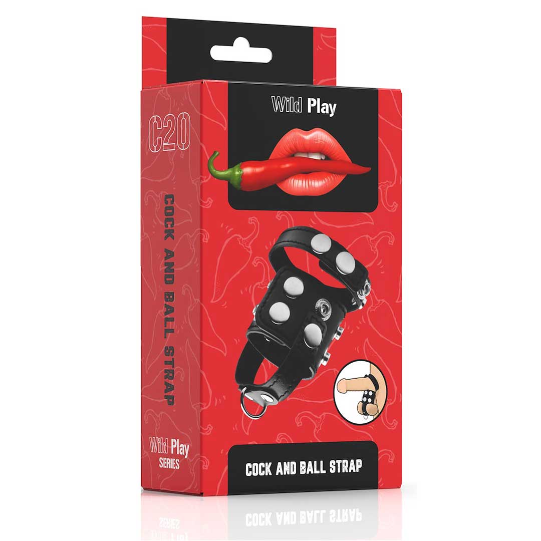 Manson Cock and Ball Strap Wild Play - Control, Fermitate si Senzatii Tari