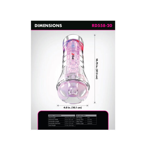 Masturbator PDX Elite Transparent
