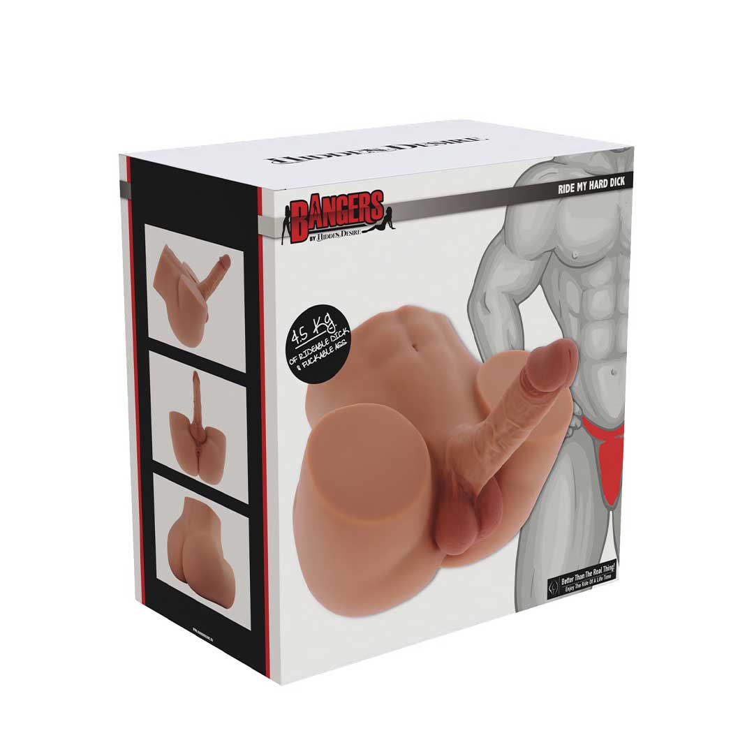 Masturbator Realist TPE Ride My Hard Dick - 18 cm Plenitudine Masiva