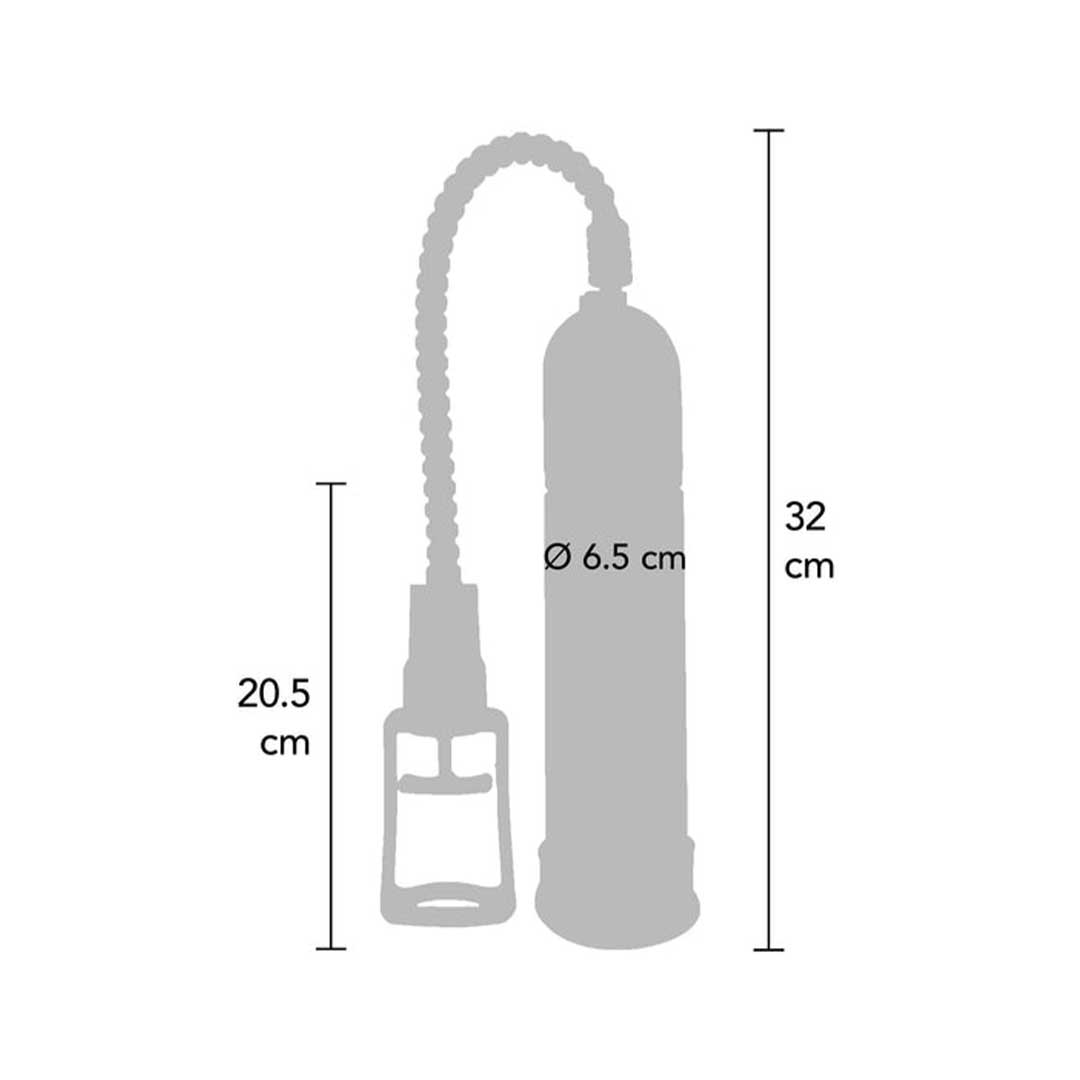 Pompa Marire Penis ToyJoy Pump Master - Control, Masurare si Putere