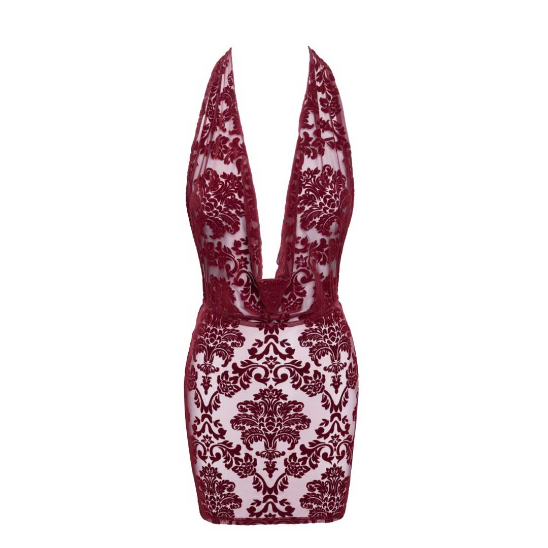 Rochie mini Kink Royal Cascade - Lux, Seductie si Matase