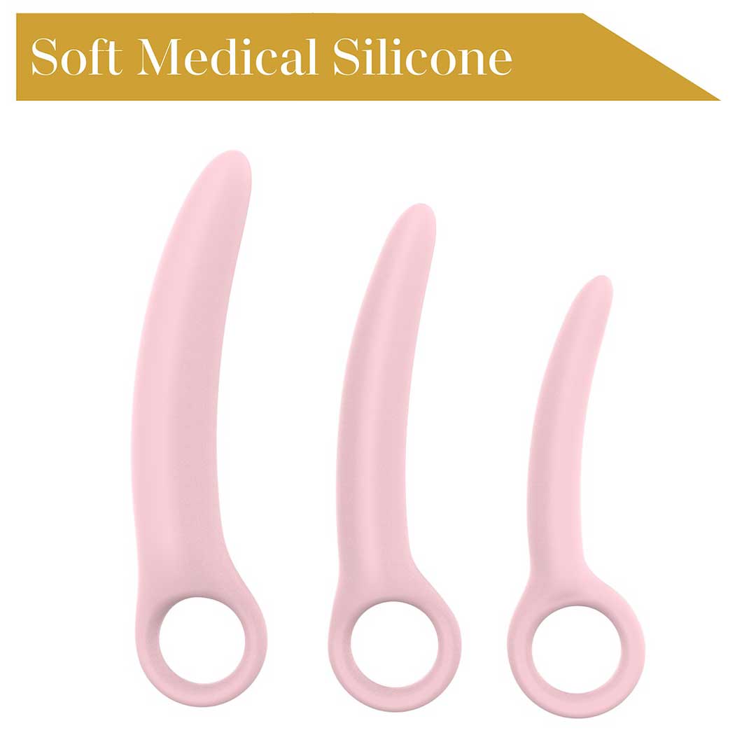 Set Dilator Vaginal Sweet Play - Silicon Medical pentru Rejuvenare Progresiva