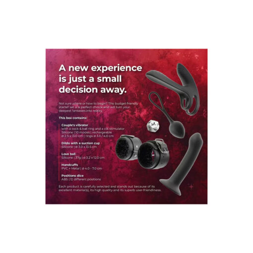 Set Jucarii Intime pentru cupluri Magic Shiver 5 buc