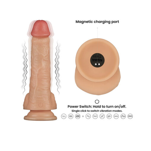 Set Strap On cu Vibratii Lovetoy Unisex