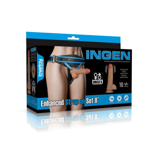 Set Strap On cu Vibratii Lovetoy Unisex