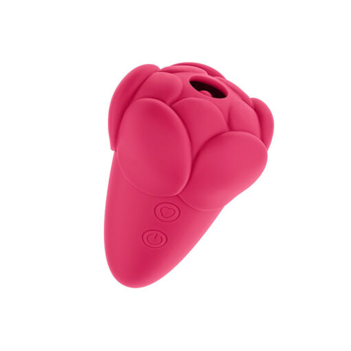 Stimulator Clitoris Lovetoy Flicker Rosu