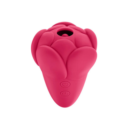 Stimulator Clitoris Lovetoy Flicker Rosu