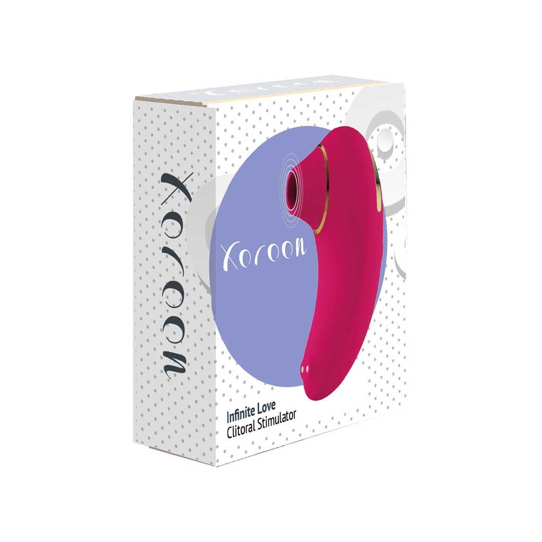 Stimulator Clitoris Infinite Love Xocoon - 9 Moduri de Extaz si Silicon