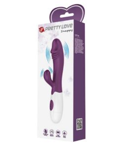 Vibrator Dual Pretty Love Snappy - Stimulare G-Spot si Clitoris