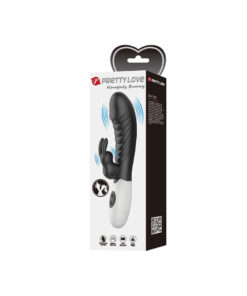Vibrator Pretty Love Naugthy Bunny Negru