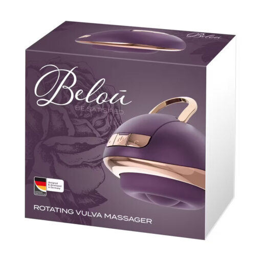 Vibrator Rotativ Belou Purple 9.9cm