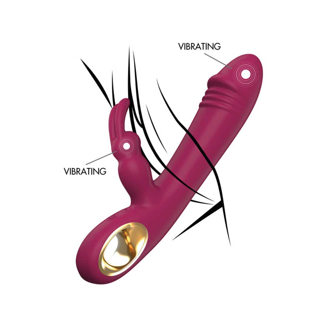 Vibrator Rabbit ToyJoy Taygeta - Placere Duala si Extaz Linistit