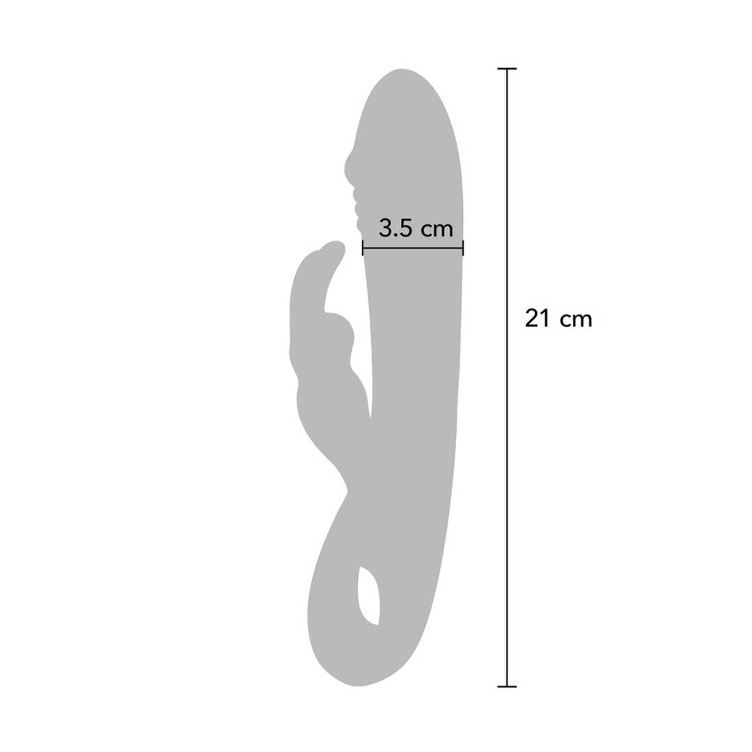 Vibrator Rabbit ToyJoy Taygeta - Placere Duala si Extaz Linistit
