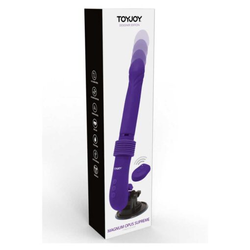 Vibrator Premium cu Impingere Magnum Opus Supreme Thruster 2 Wireless