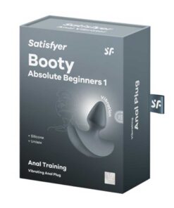 BUTT Plug Vibrant Satisfyer - Incepatori 12 Moduri de Vibratii si Silicon Moale