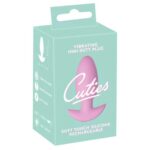 Dop Anal Vibrant Mini - 7 Moduri, Silicon Catifelat si Baza de Siguranta