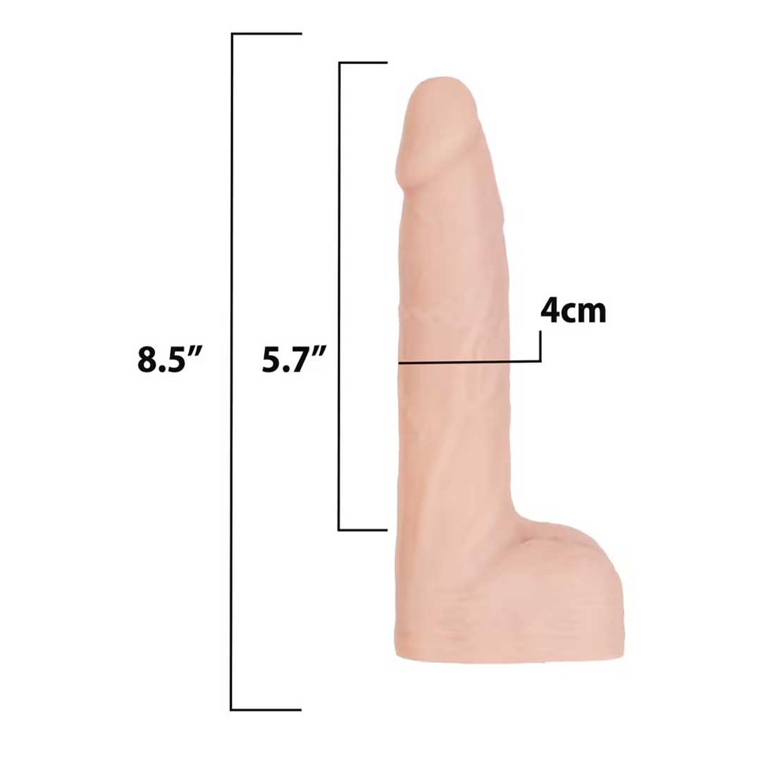 Dildo Thrusting Naked Addiction 8.5 inch - 7 Viteze Telecomanda si Silicone Medical