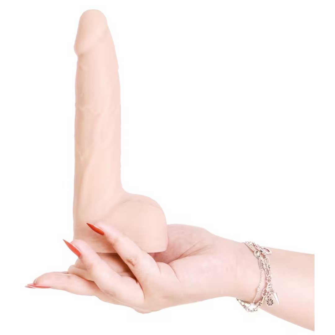 Dildo Thrusting Naked Addiction 8.5 inch - 7 Viteze Telecomanda si Silicone Medical