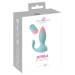Butt Plug Juvela RC - Stimulare Dubla 10 Moduri de Vibratii si Telecomanda
