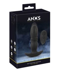 BUTT Plug RC Punctie - 10 Moduri de Vibratii Impingere Automata si Telecomanda