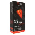 Gel Stimulator High Voltage Strawberry - Vibratii Lichide 10-10 si Gust Capsuni