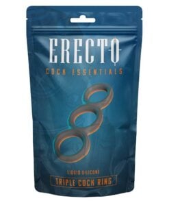 Inel Triplu Penis Erecto - Silicon Lichid, Erectie Maxima si Design Maritim