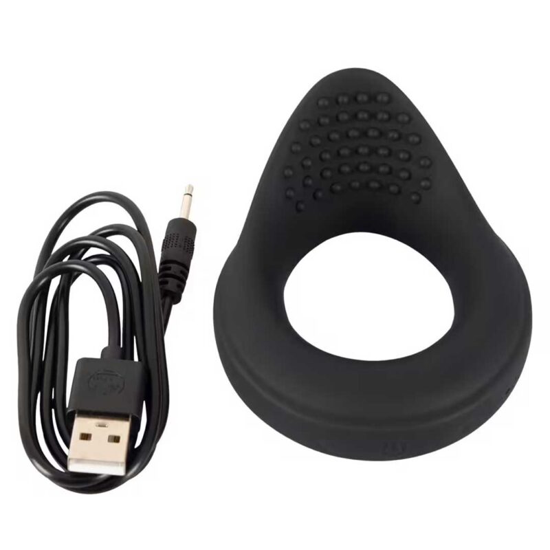 Inel Vibrator Testicule Rebel - Erecție 10 Moduri de Vibrații si Silicon Catifelat