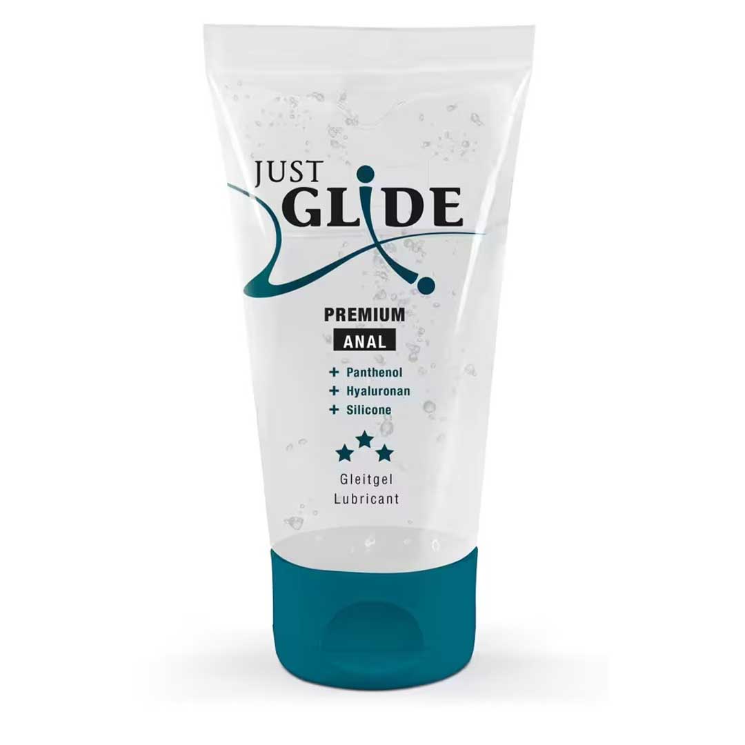 Lubrifiant Anal Just Glide - Formula Vegana Hialuronic si Alunecare Suprema
