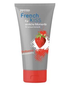 Lubrifiant Frenchkiss Strawberry - Medical, Aroma de Capsuni si Compatibilitate Maxima