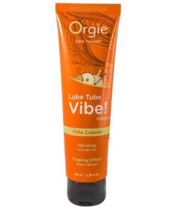 Lubrifiant Lube Tube Vibe - Pina Colada Efect Stimulant si Textura Catifelata