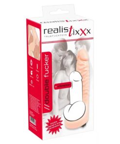 Manson Penis Dublu Vibrant Double Fucker - Dildo 3 Moduri de Vibratii si Real Feel