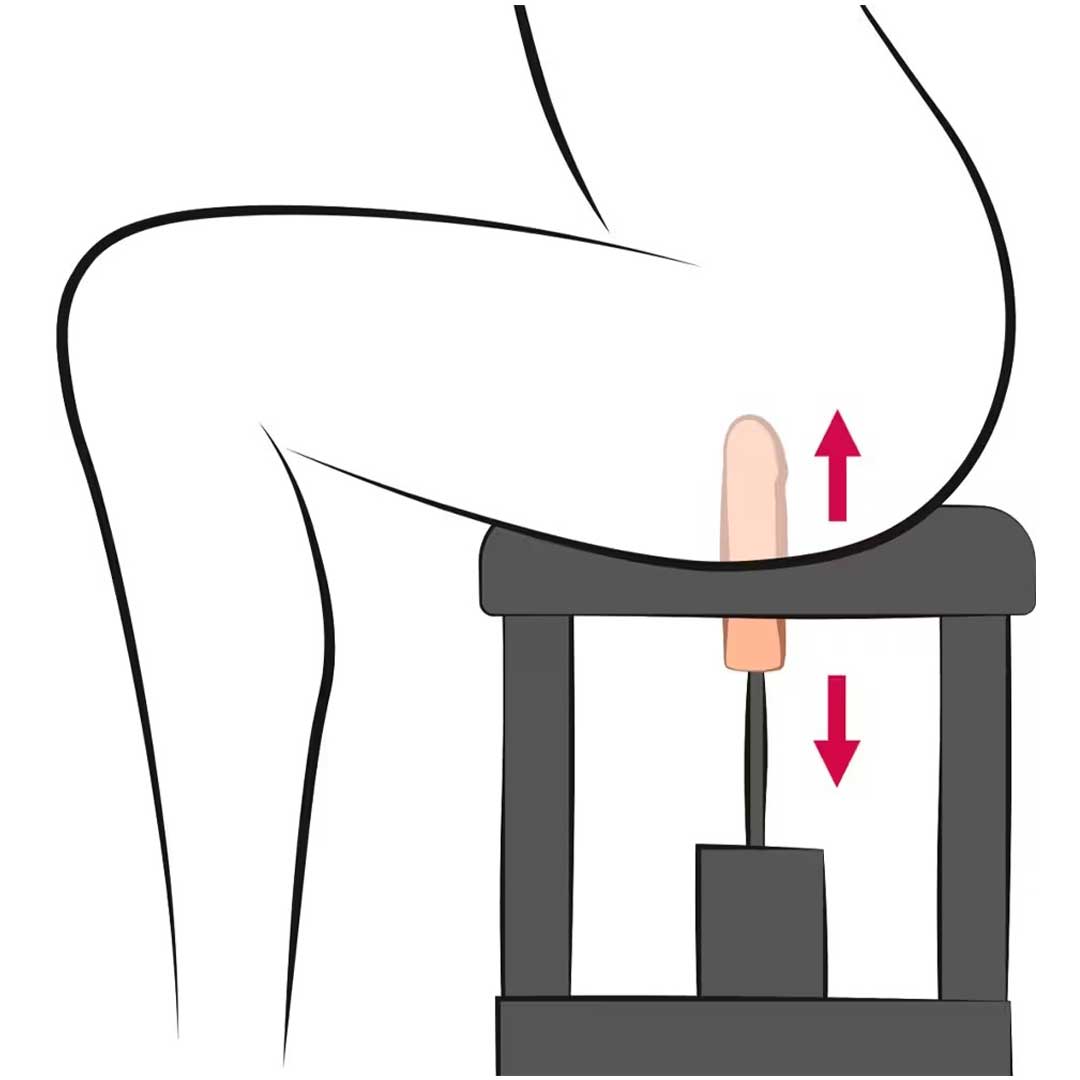 Masina de Sex Climaxer The Banger - Thrust de 8 cm Scaune Captusite si Siguranta